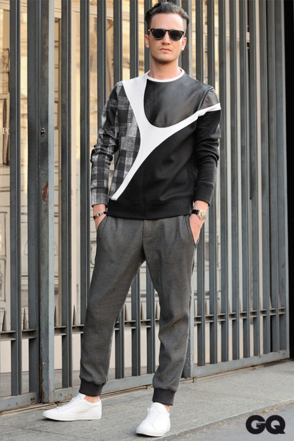 monsieur jerome; street style; london collection men