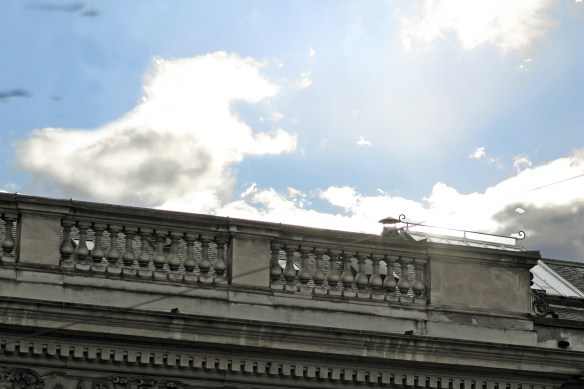 sky building urban view