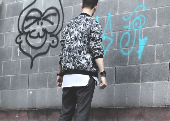 henri balit infashionity swiss men's fashion blog j lindeberg bomber print adidas ultraboost