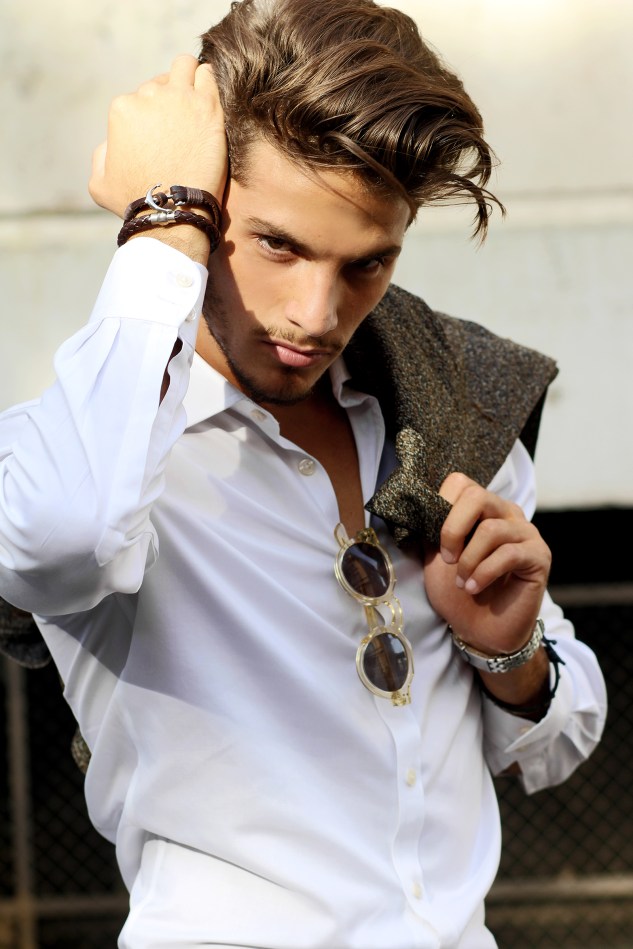 infashionity menswear platform styling photography henri balit model david santos square agency fall outfit men's fashion blog close up male model