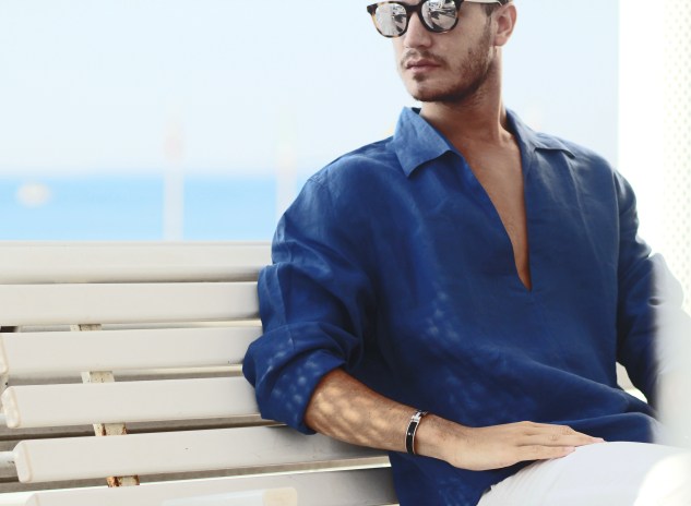 henri balit photography infashionity menswear platform mediterranean blue summer outfit men's look swiss fashion blog dior homme eyewear