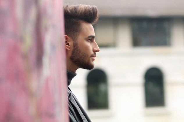 adrien guarino swiss model infashionity menswear platform fashion blog henri balit photography styling leather vest skinny jeans suede boots menswear look