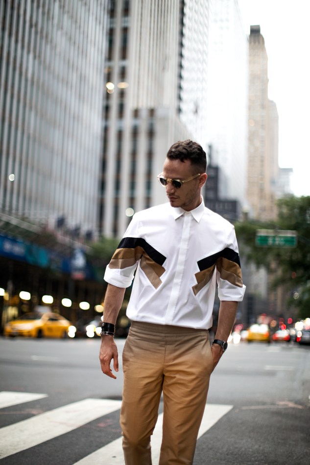 infashionity menswear fashion blog swiss henri balit nyc neil barrett graphic shirt ss17