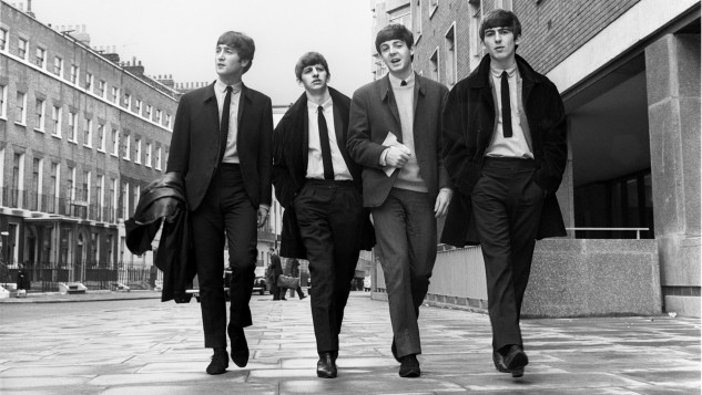young beatles black and white fashion blog