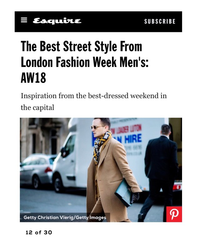 henri balit infashionity menswear fashion blog street style london fashion week men january 2018 esquire uk