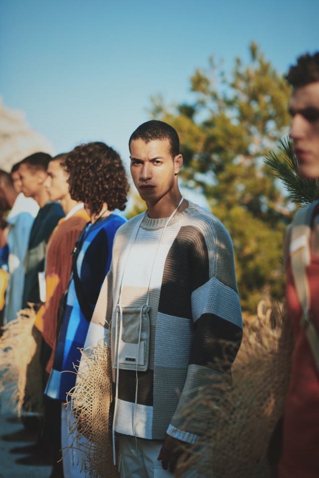 jacquemus menswear backstage models ss19 le gadjo marseille