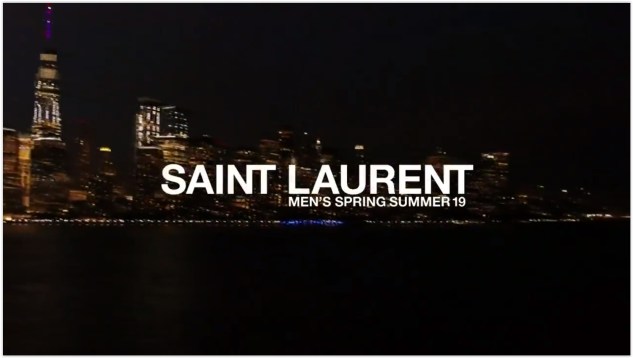 saint laurent menswear ss19 review