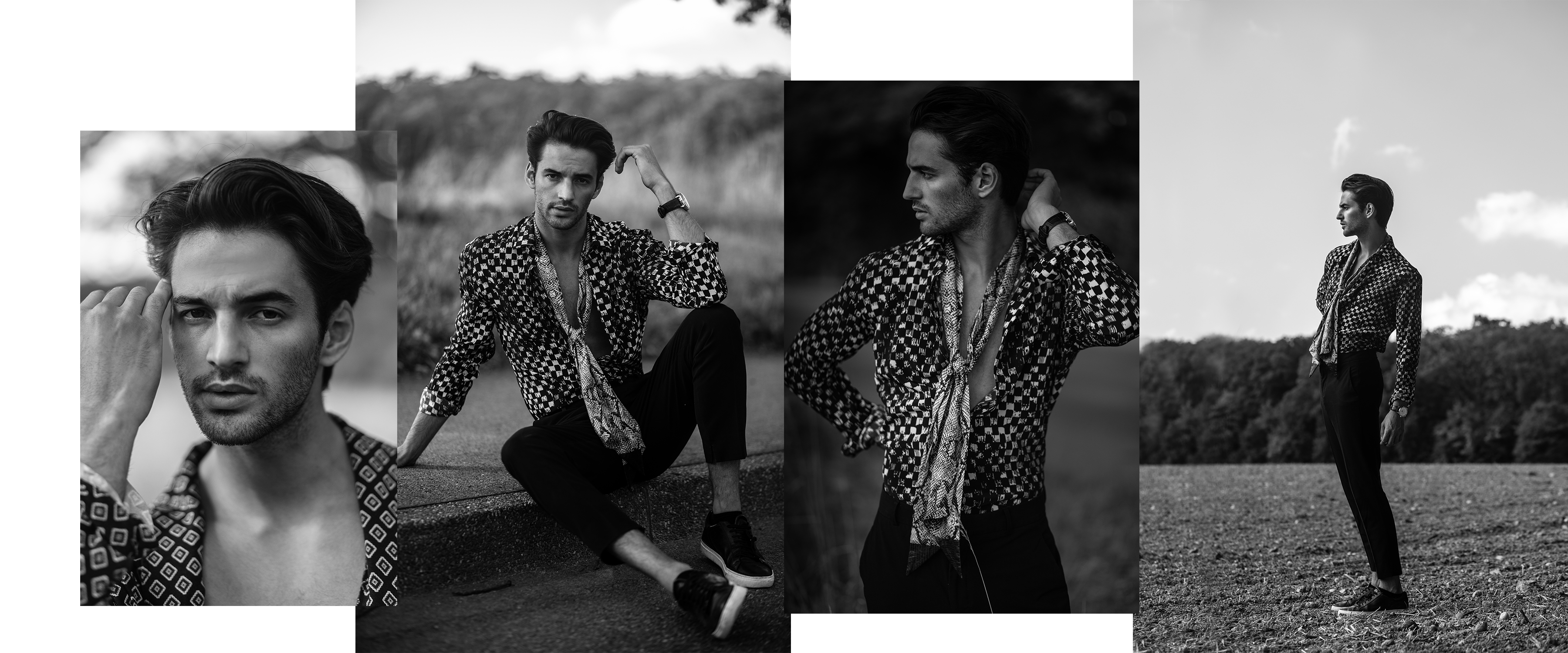 adrien guarino square models fashion editorial infashionity henri balit 