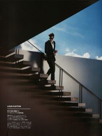 louis vuitton stairs editorial